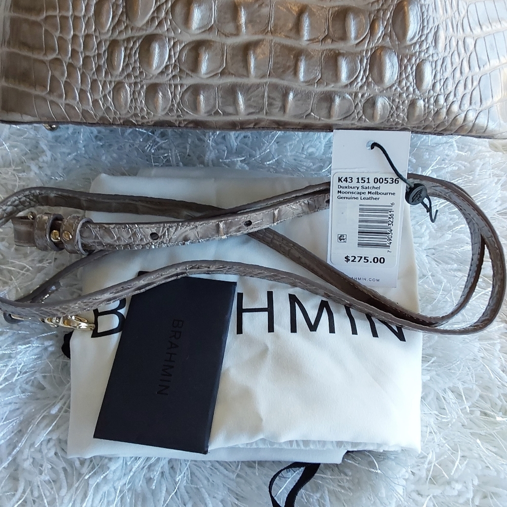 Brahmin Duxbury Moonscape Satchel